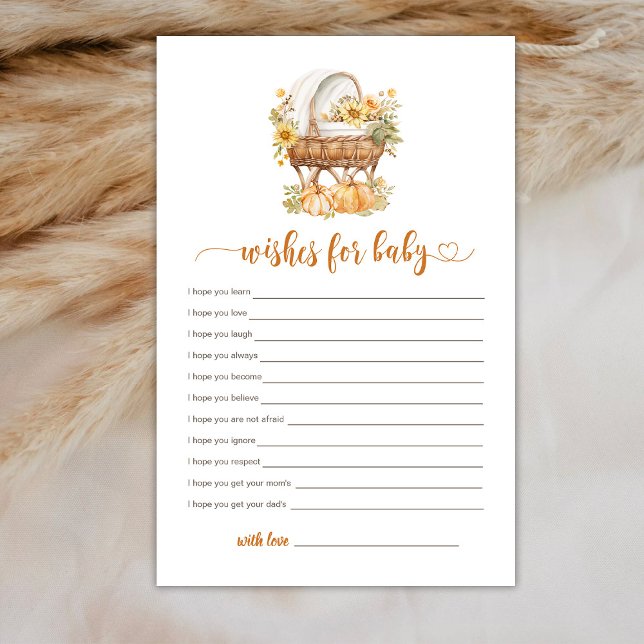 Höstlilla Pumpkin Neutralt Önskemål för baby-spel (Skapare uppladdad)