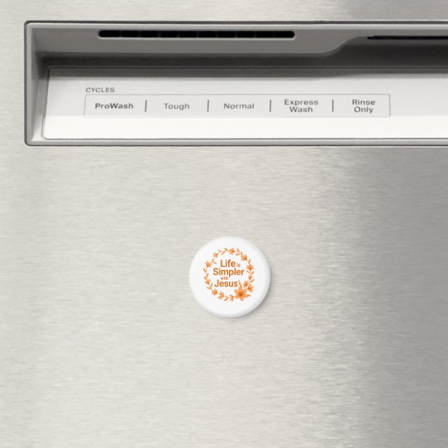 Höstlivet är enklare med Jesus Magnet (In Situ (Dishwasher))