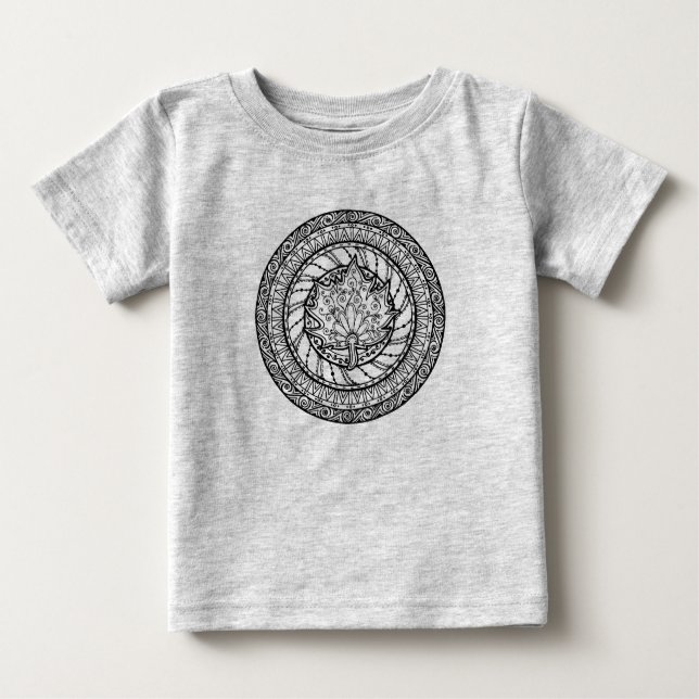 Höstlönnlövklotter Tröja (Framsida)