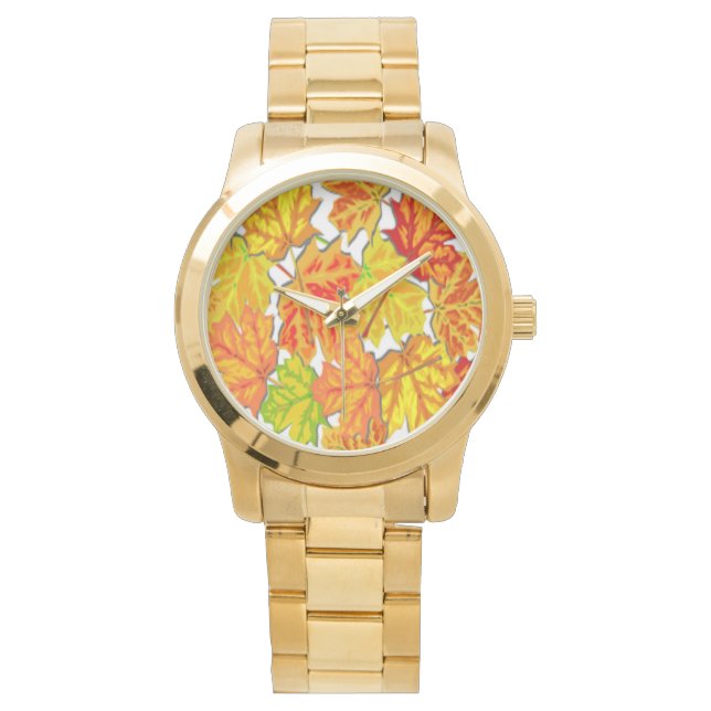 HÖSTLÖV ARMBANDSUR (Framsida)