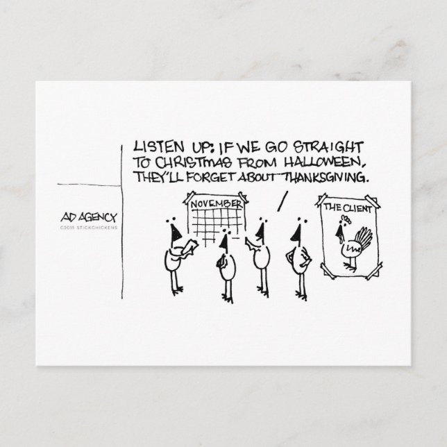 Höstlovsglädje Postkort Helg Vykort (Framsida)