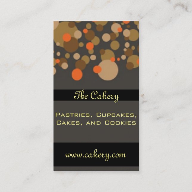 Höstlyktavisitkortar Visitkort (Framsida)