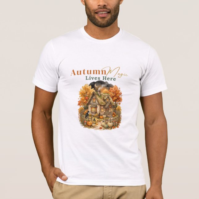 Höstmagin lever här t shirt (Framsida)