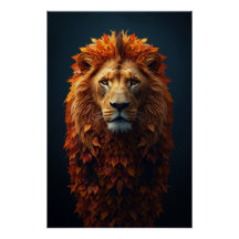 Höstmajestät – Regalt Lejon med Höstman