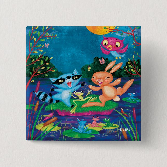 Höstmåne Knapp (Framsida)