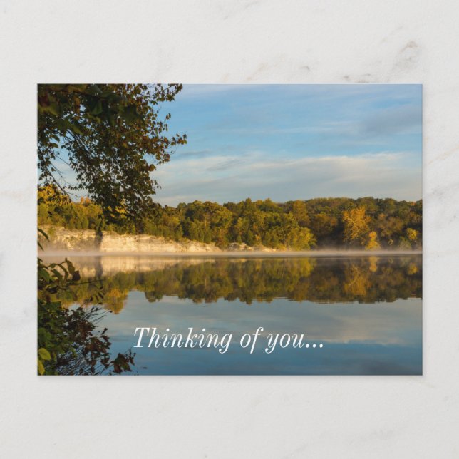 Höstmånens glöd vykort (Framsida)