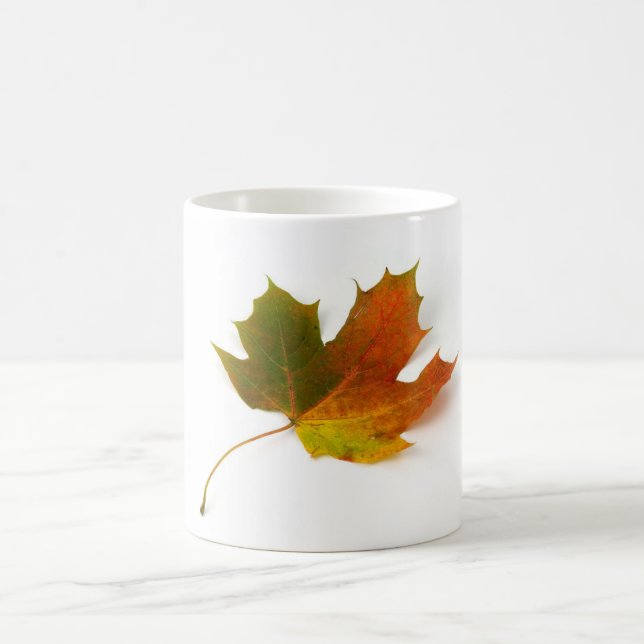 Höstmapel Löv Kaffemugg (Center)