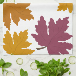 Höstmapel Löv Modern Kökshandduk