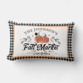 Höstmarknad Pumpa Patch | Bondgård Lumbarkudde
