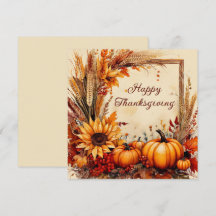Höstmix ram Thanksgiving