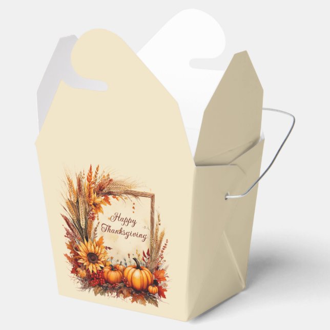 Höstmix ram Thanksgiving Presentaskar (Öppnad)