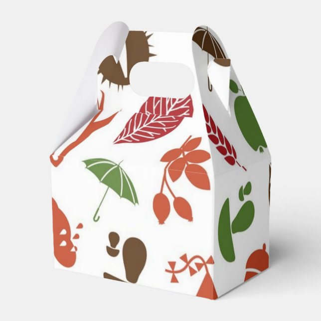 Höstmönster Presentaskar (Framsidan Sidan)