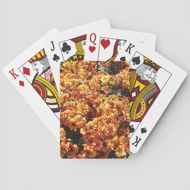Höstmorsmorsrosor Casinokort (Baksidan)
