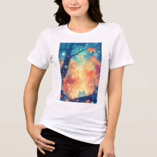 Höstmysig kattkamrat t shirt