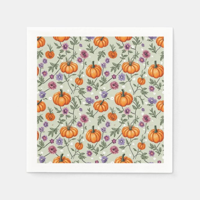 Höstnapkin Pappersservett (Framsidan)