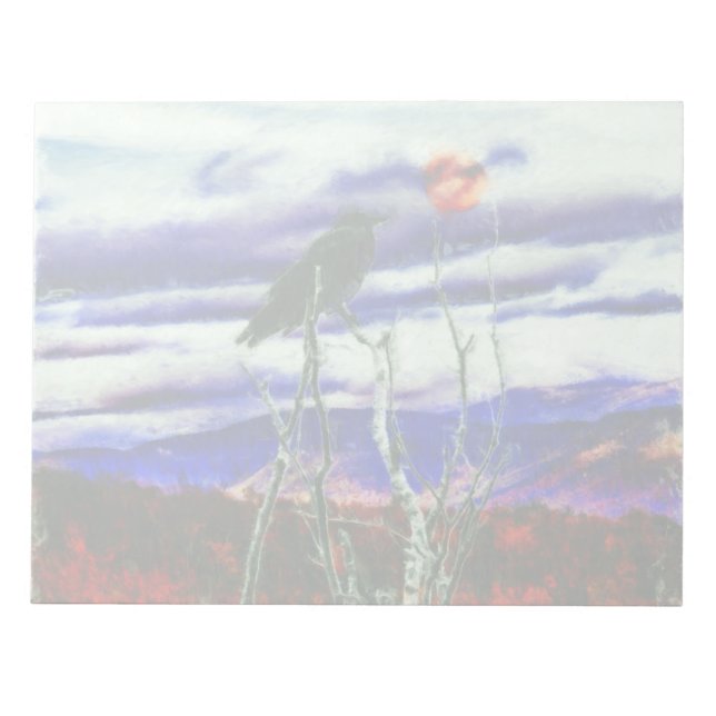 Höstnatt Anteckningsblock (Framsida)