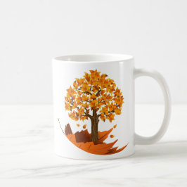 Höstnedgångmugg Kaffemugg