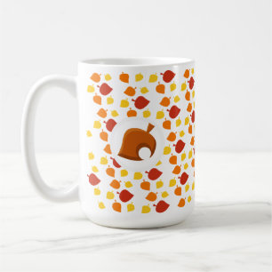Höstnedkylning av Löv (djur som korsar Mugg) Kaffemugg