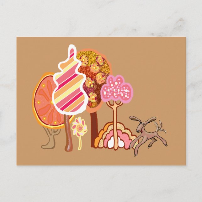 Höstpark Vykort (Framsida)