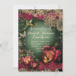 HÖSTPARTY INVITATIONER INBJUDNINGAR