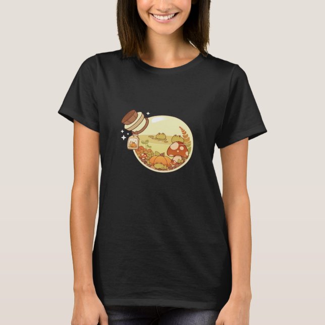 Höstpotion Med Grodyngel Classic T Shirt (Framsida)