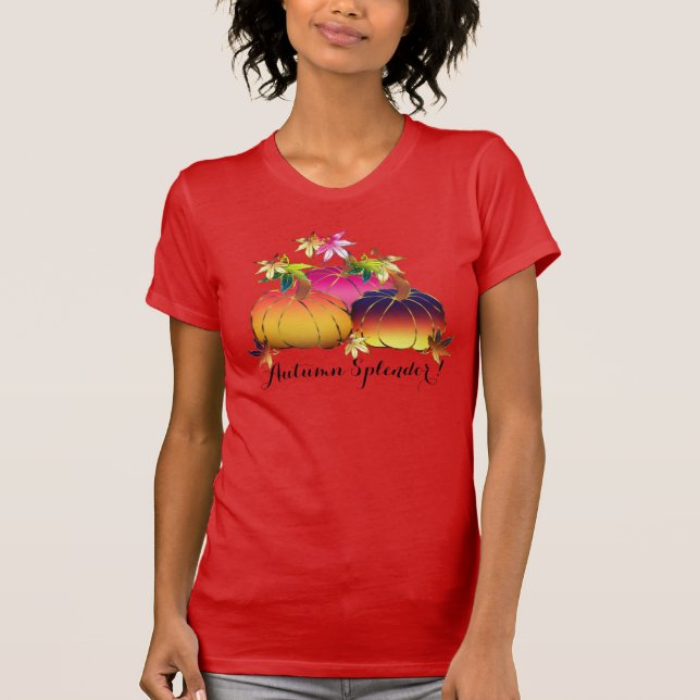 Höstprakt Whimsical T Shirt (Framsida)
