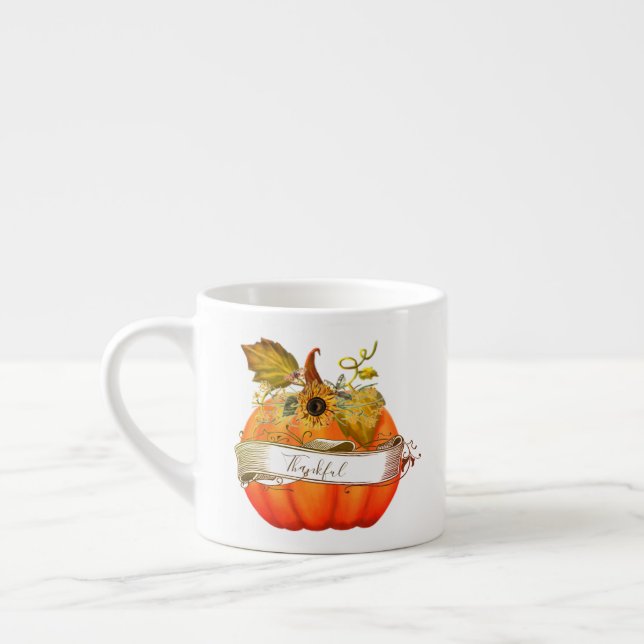Höstpumpa anpassningsbar  espressomugg (Vänster)