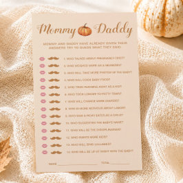 Höstpumpa Baby Shower Gissa Vem spel