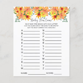 Höstpumpa Babypresent Spel. Baby Shower Spel