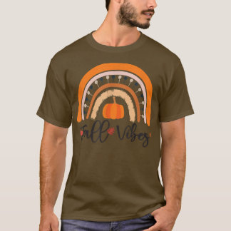 Höstpumpa för regnbågsgrafik t shirt