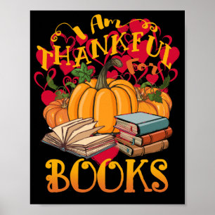 Höstpumpa Im-tack för Bokar Thanksgiving Poster