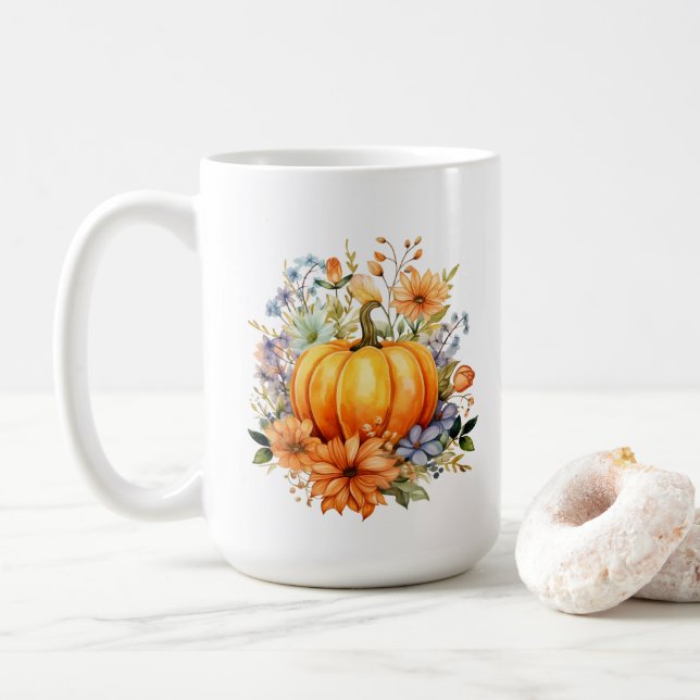 Höstpumpa Kaffemugg (Med munk)
