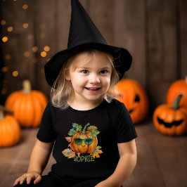 Höstpumpa Personlig Småbarn Halloween T Shirt