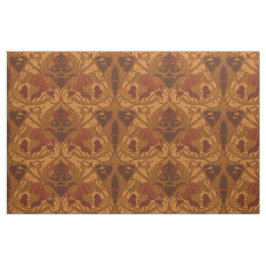 Höstpumpar och Vines Designer Fabric Tyg