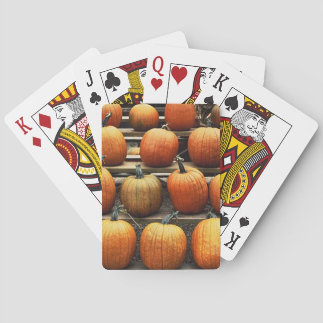 Höstpumpor Casinokort (Baksidan)