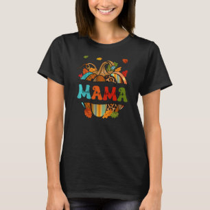 Höstpunktssluten Mamma tacksam välsignad, välsigna T Shirt