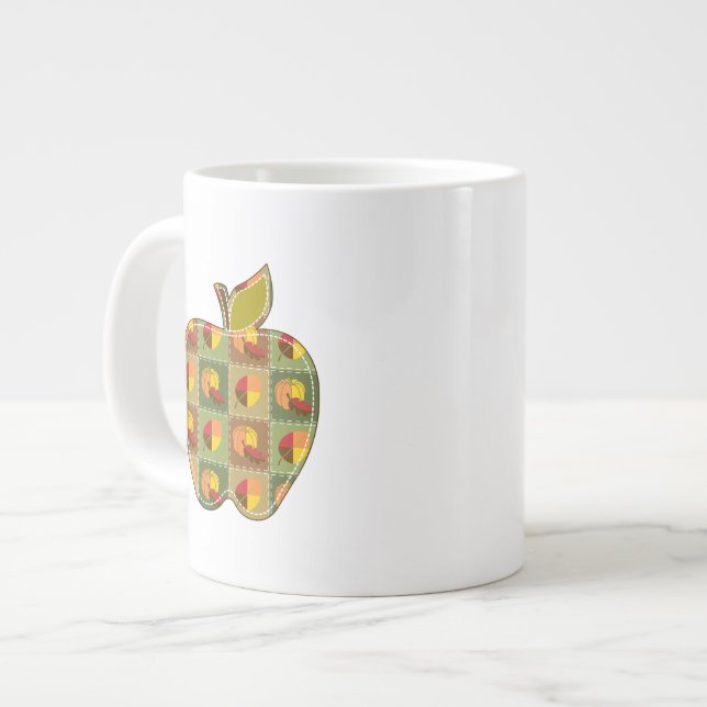 Höstquilt Specialmugg Jumbo Mugg (Framsida vänster)