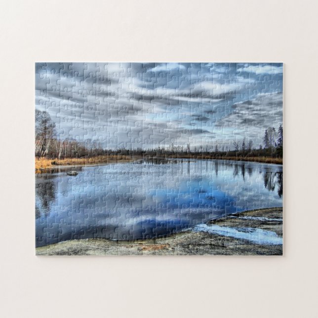 Höstreflektioner Pussel (Horisontell)