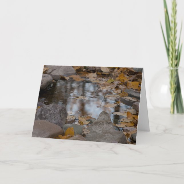 Höstreflexioner Helgkort (Framsida)