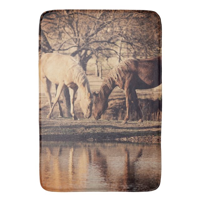 HöstreflexionsBathmat Badrumsmatta (Framsidan (Vertikal))