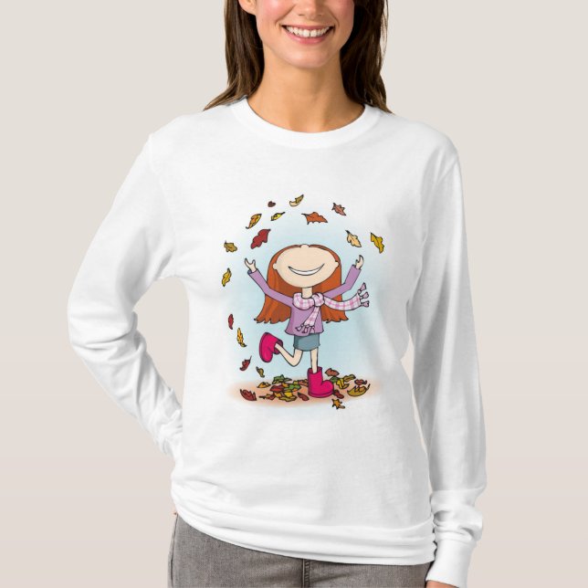 Höstroligtens kvinnogaranti tee (Framsida)