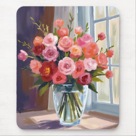 Höstrosbukett Blommig Höst Musmatta