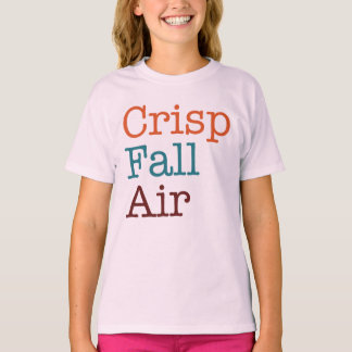 Höstsäsongen för Crisp Fall Luft T Shirt