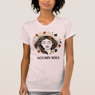 Höstsjäl Botanisk Kvinna T Shirt
