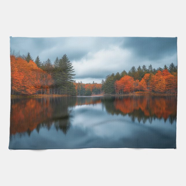 Höstsjön Kökshandduk (Horisontell)