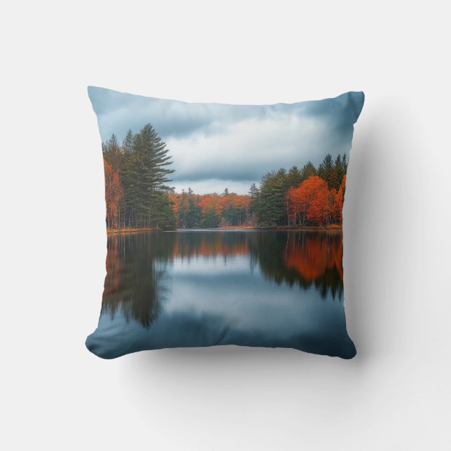 Höstsjön Kudde (Framsida)