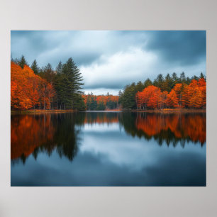 Höstsjön Poster