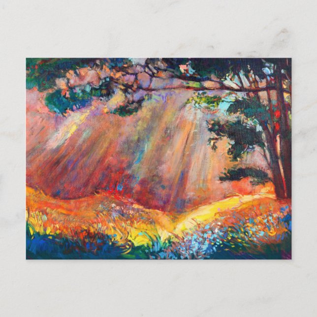 Höstskog 4 vykort (Framsida)