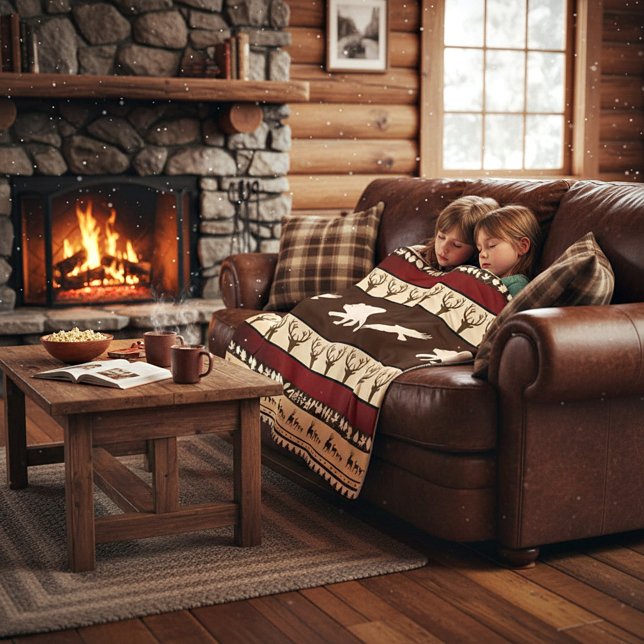 Höstskog Fleecefilt (Skapare uppladdad)