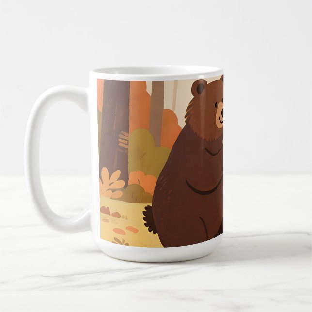 Höstskogs björn kanin kaffemugg (Vänster)